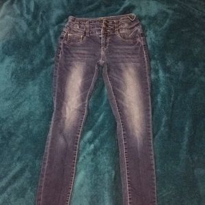 Girls, high waisted jeggings